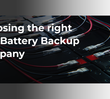 Choosing the right UPS company: Ensuring reliable power across industries