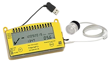 Compact and efficient digital data logger for precise temperature and environmental monitoring