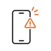 Immediate alerts by text message, email, or voice call